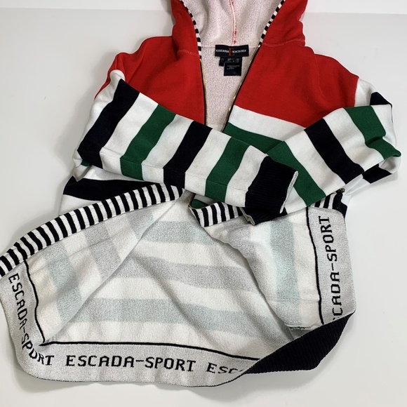 ESCADA SPORT Hooded Cardigan / Jacket - Small - Picture 4 of 8